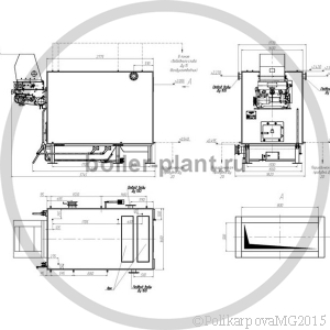 Чертеж котла 1,4 МВт ЗП РПК