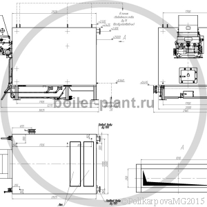 Чертеж котла 1,5 МВт ЗП РПК