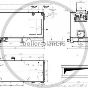 Чертеж котла 2 МВт ЗП РПК