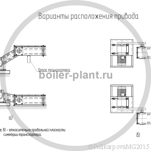 Чертеж топливоподачи.расположение привода