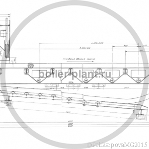 Чертеж топки ТЧЗМ 2,7/8,0