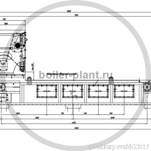 Чертеж топки ТЛП 1,1x4,25