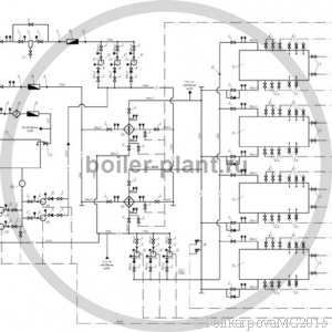 Чертеж модульной котельной 10 МВт тепловая схема