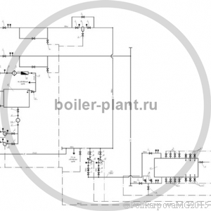 Чертеж модульной котельной 1 МВт тепловая схема