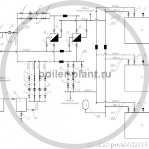 Чертеж модульной котельной 3 МВт тепловая схема